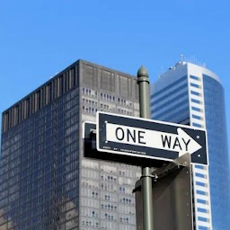one way street